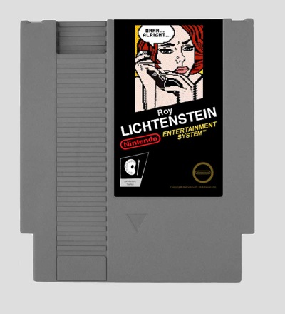 Lichtenstein-nintendo GREY